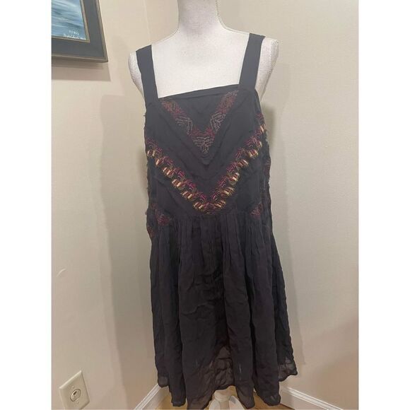 Anthropologie x Maeve Haifa Embroidered Dress Size M - Picture 5 of 9